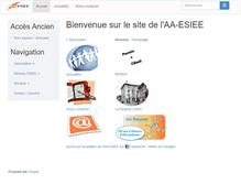 Tablet Screenshot of aa-esiee.com